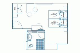 Grundriss Appartement 04