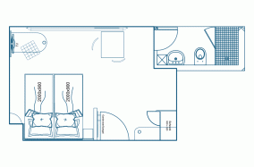 Grundriss Appartement 05